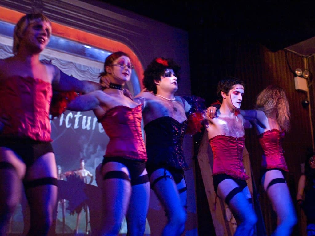 finding love on stage with rocky horror picture show