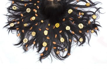 floral hair